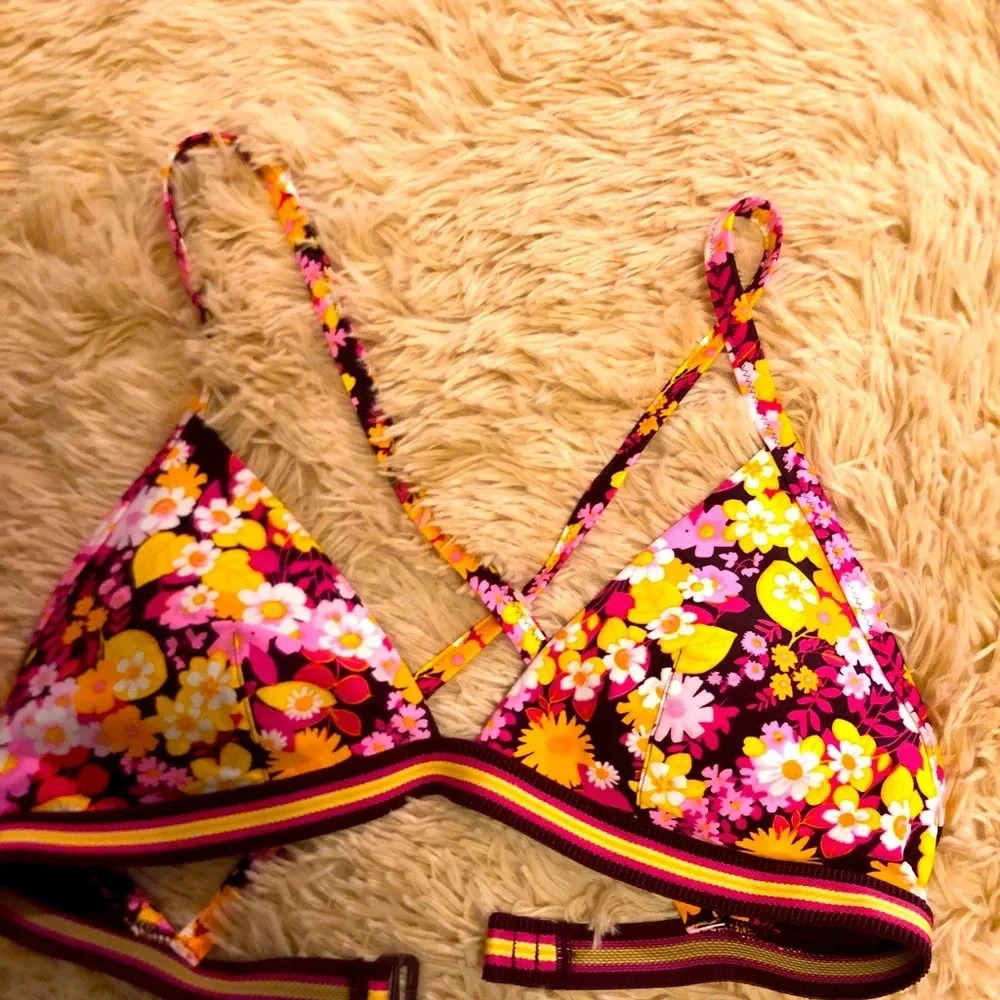 Bikini top floral new